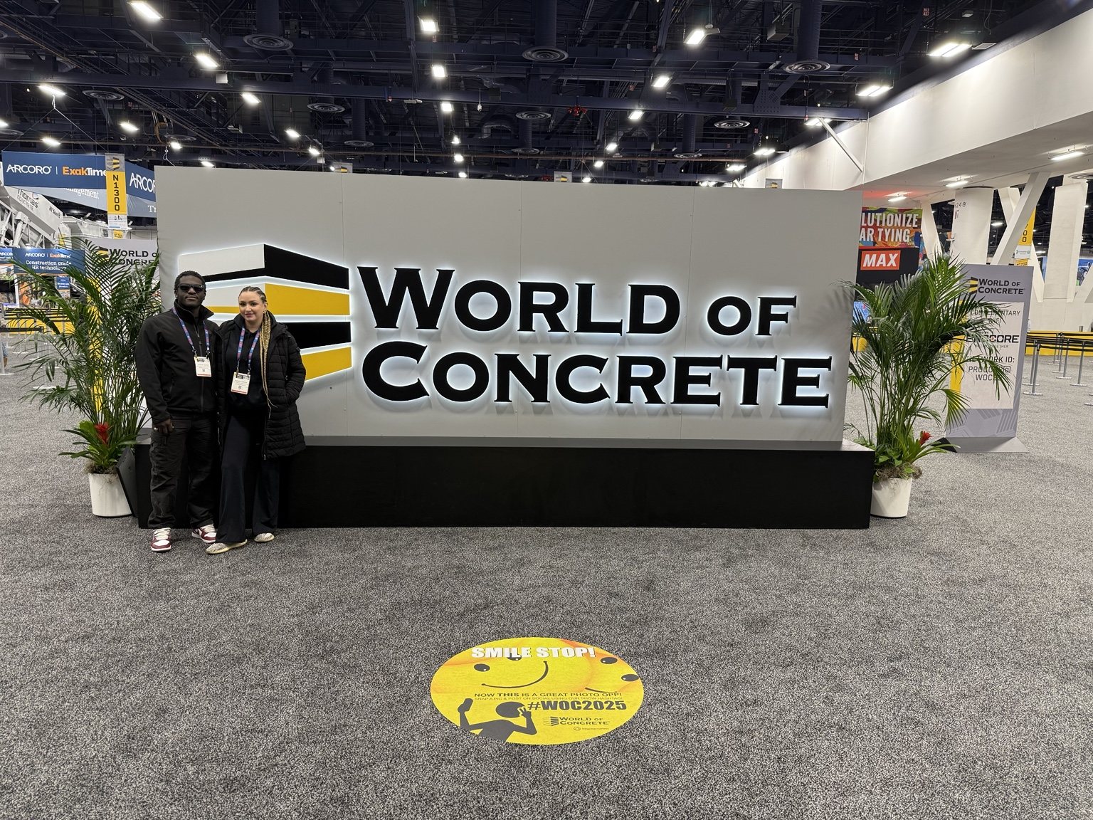 Best Concrete team at the World of Concrete industry event